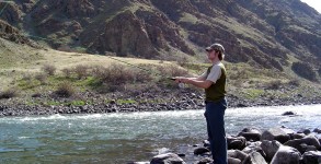 Flyfishing in Hells Canyon, Oregon