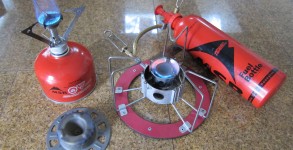 MSR and Vargo Stoves