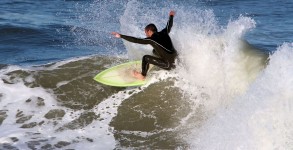 Surfing Seaside, Oregon