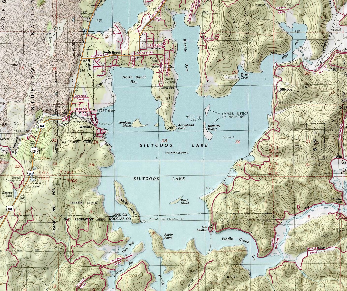 Siltcoos Lake